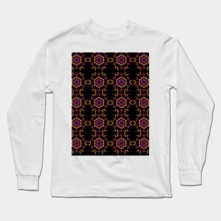 Warm Electric Stars Long Sleeve T-Shirt